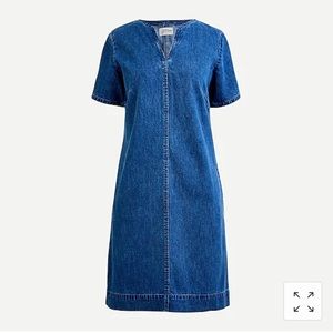 J. Crew V-neck Dress With Pockets Size 10